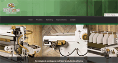 Desktop Screenshot of crippamaquinas.com.br